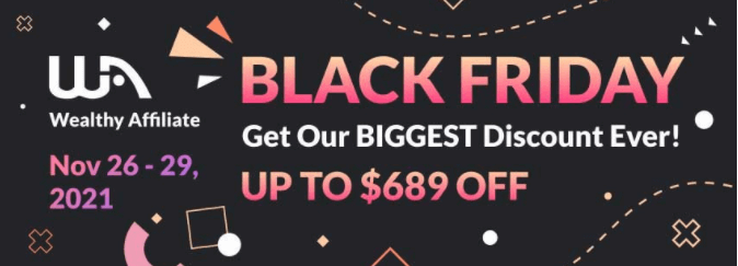 Wealthy affiliate Black Friday Price