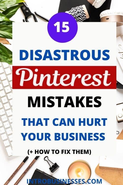 Pinterest mistakes to avoid