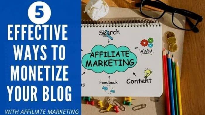 How to monetize your blog with affiliate marketing 