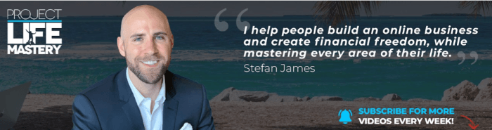 Stefan James of Affiliate Marketing Mastery
